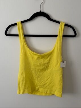 Anthropologie Yellow Scoop Neck Women’s Tank Top